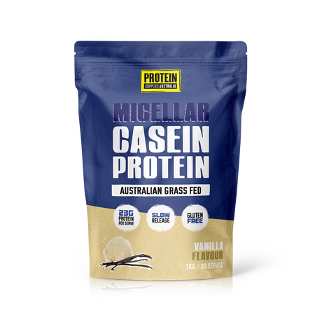 Protein Supplies Australia Micellar Casein Protein Vanilla 1kg