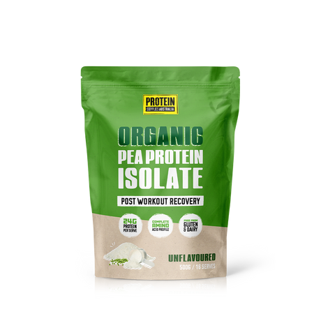 Protein Supplies Australia PeaPro Pure Raw Pea Protein Unflavoured 500g