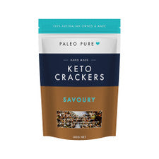 Paleo Pure Paleo Pure Keto Crackers Savoury 140g