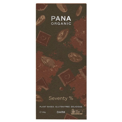 Pana Organic Chocolate Dark 70% 80g