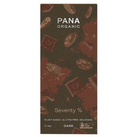 Pana Organic Chocolate Dark 70% 80g