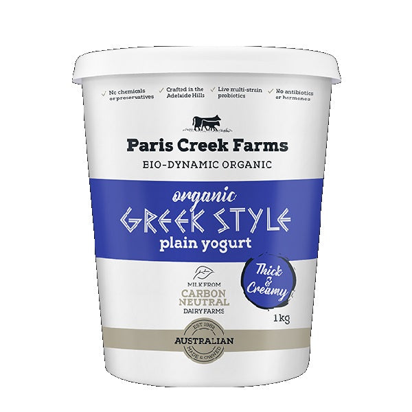 Paris Creek Farms Greek Style Yogurt 1kg