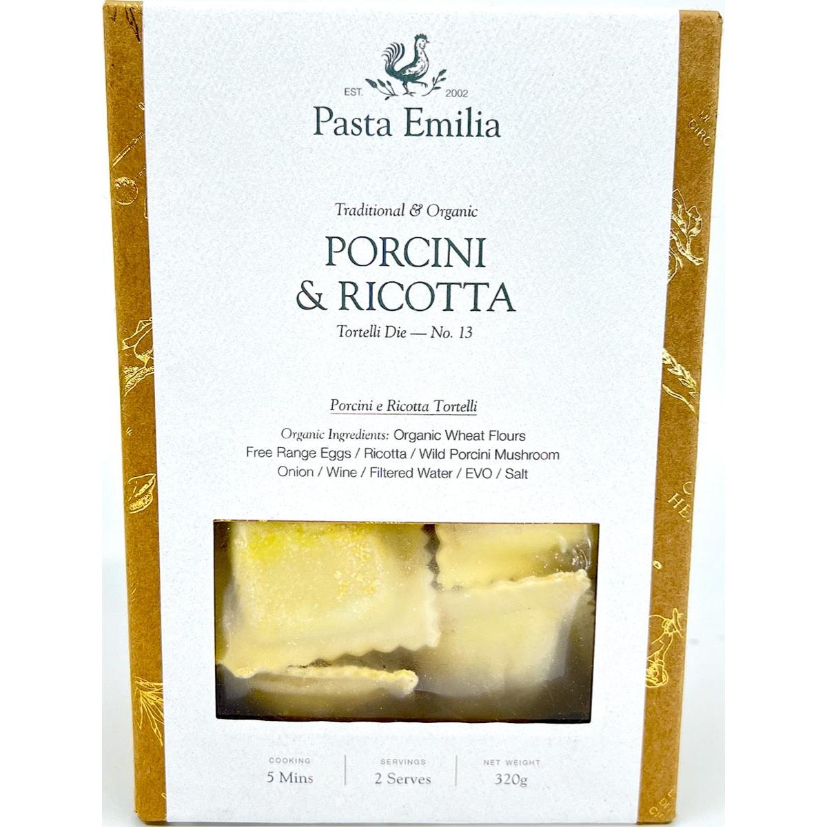 Pasta Emilia Porchini Ricotta Tortelli 320g