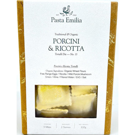 Pasta Emilia Porchini Ricotta Tortelli 320g