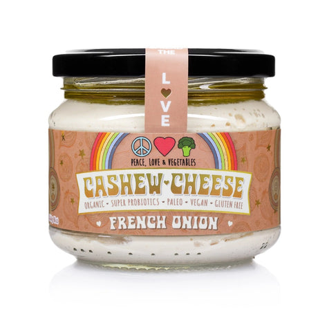 Peace Love Vegetables Cashew Cheese Fr Onion 280g