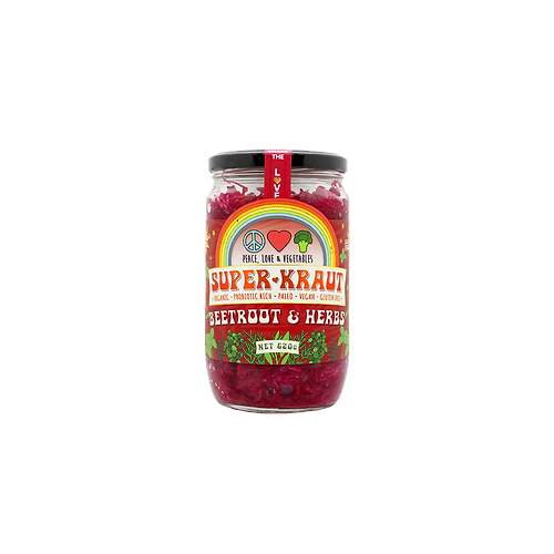Peace Love Vegetables Superkraut Beetroot Reg 650g