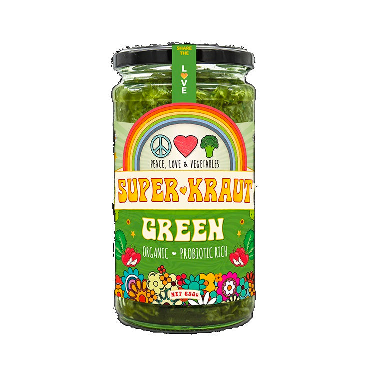 Peace Love Vegetables Superkraut Green Reg 650g