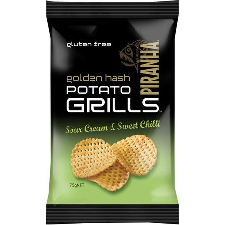 Piranha Potato Grills SourCream Chilli 75g