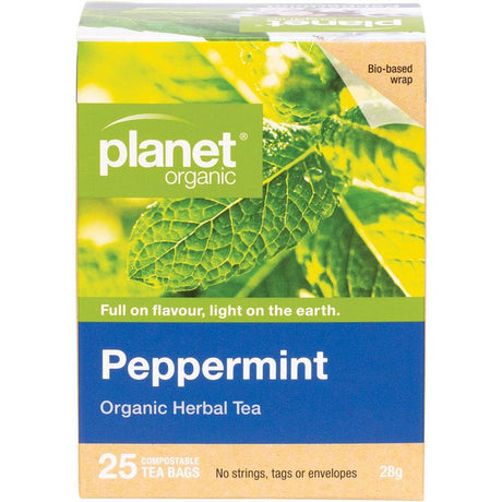 Planet Organic Herbal Tea Bag Peppermint 25