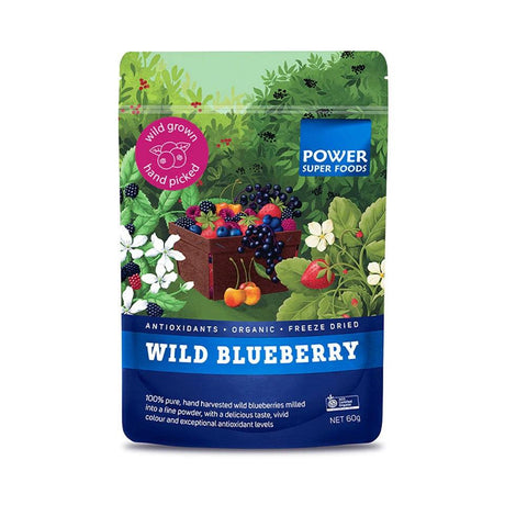 Power Super Foods Wild Blueberry Powder 60g