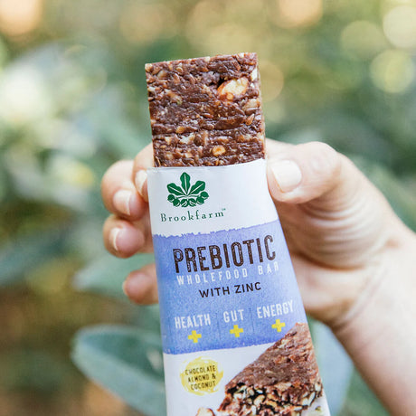 Brookfarm Chocolate Almond & Coconut Prebiotic Wholefood Bar 40g