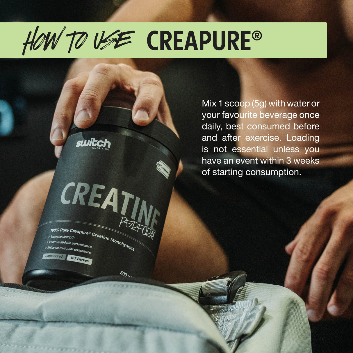 Switch Creatine Perform 500g