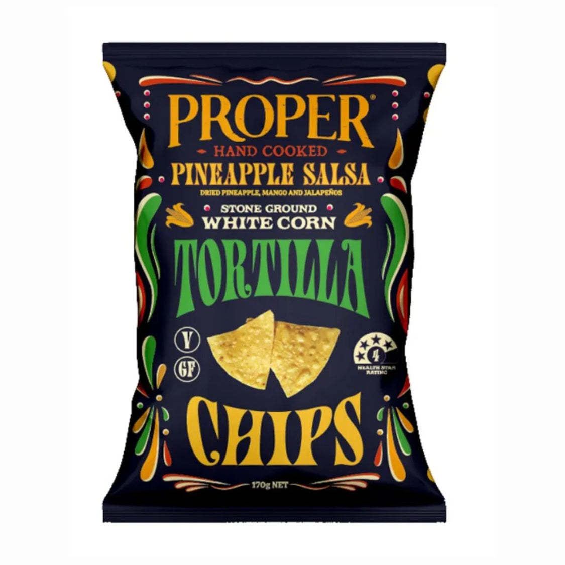 Proper Crisps Proper Tortilla Salsa 170g – Unique Wholefood