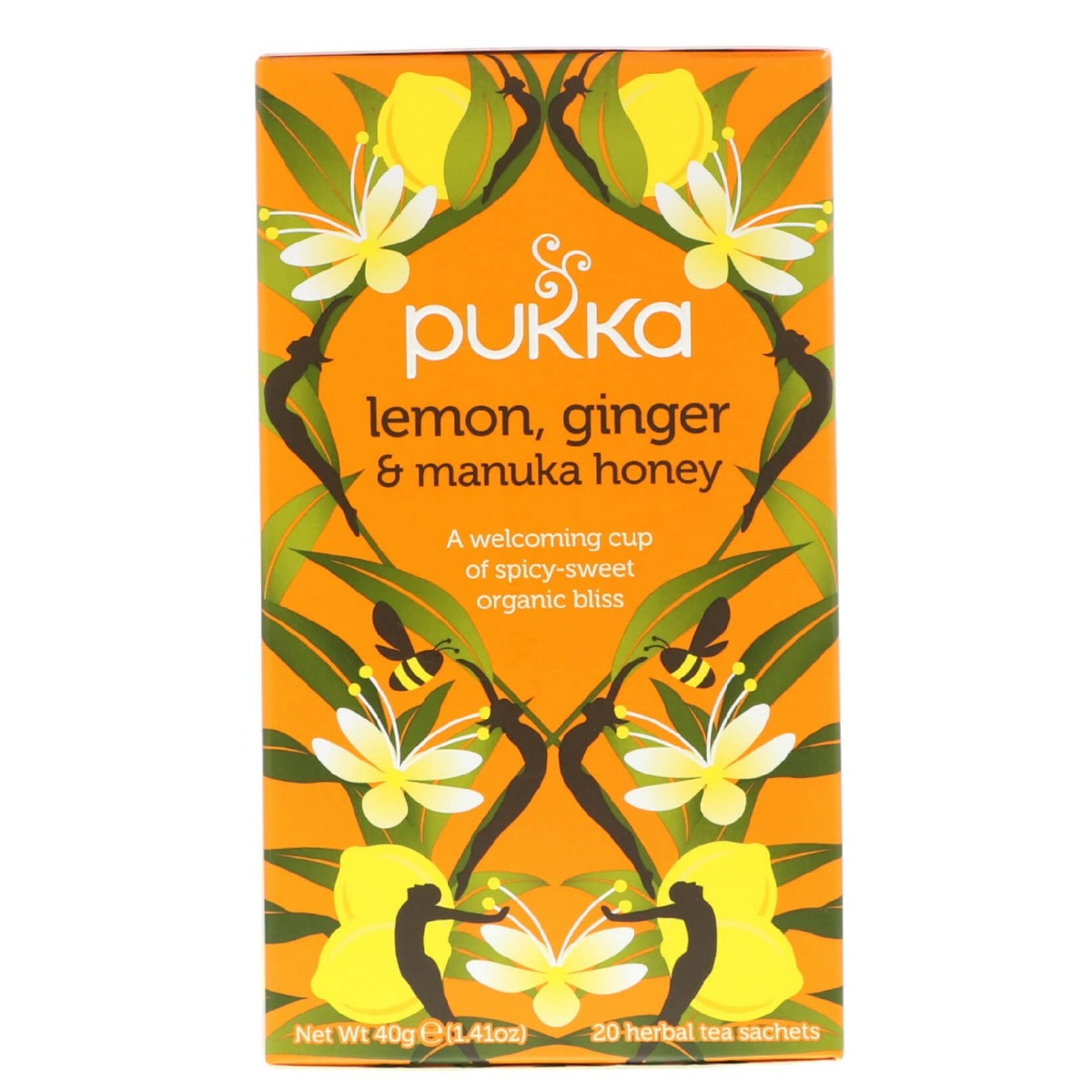 Pukka Lemon Ginger Manuka Honey Tea 20