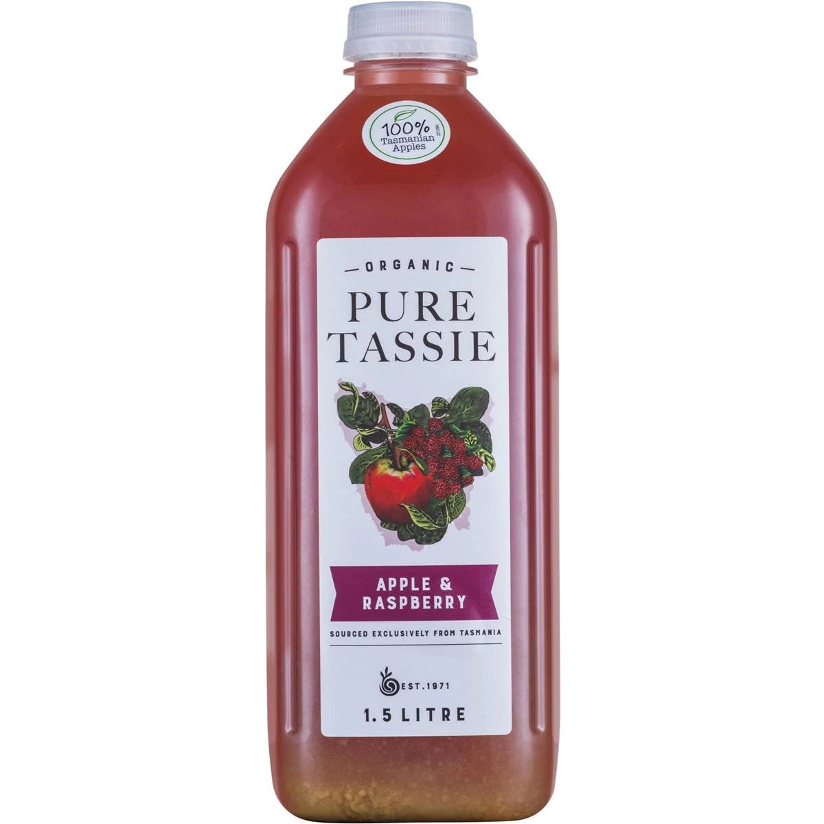 Pure Tassie Apple & Raspberry 1.5L
