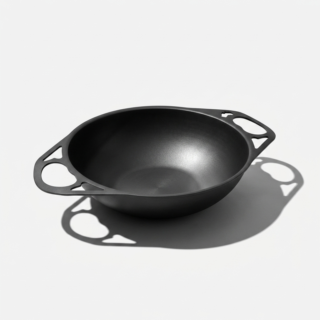 Solidteknics AUS-ION 30cm Iron Dual Handle Wok