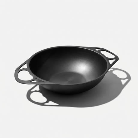 Solidteknics AUS-ION 30cm Iron Dual Handle Wok