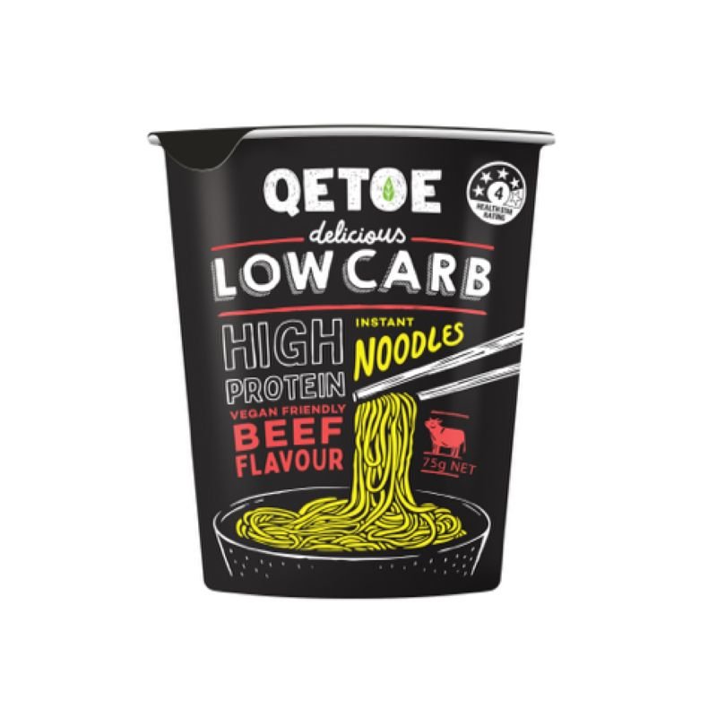 Qetoe Beef Noodle Cup 62g