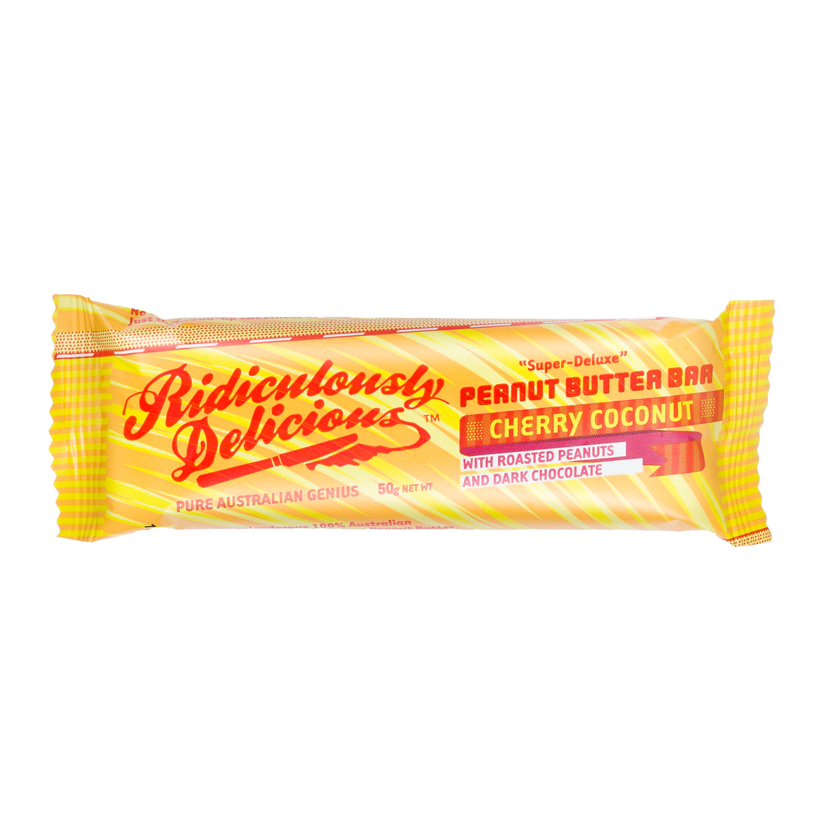 Ridiculously Delicious Peanut Butter Bar Cherry Coconut 50g