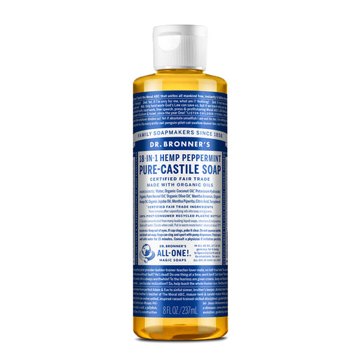 Dr Bronner's Castile Soap Peppermint237ml