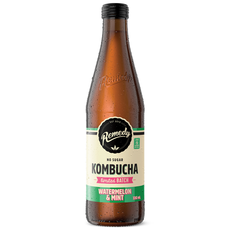 Remedy Kombucha Watermelon & Mint 330ml