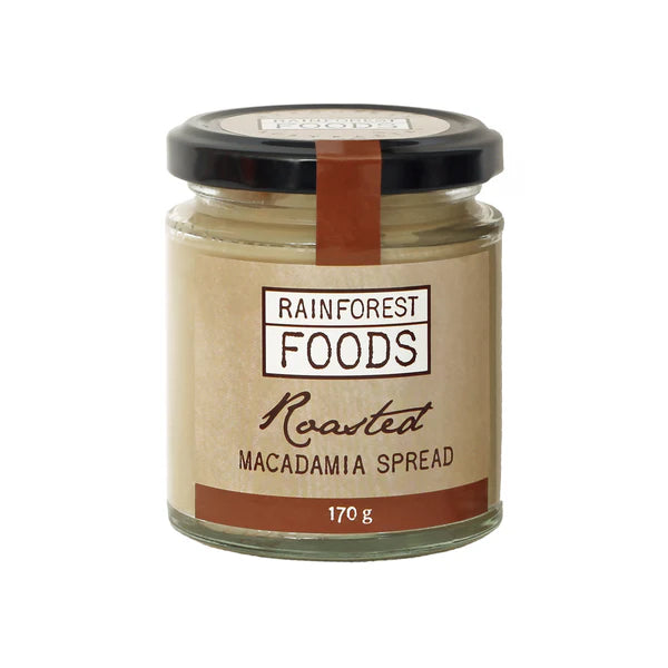 Rainforest Foods Roasted Macadamia Nut Spread 170g