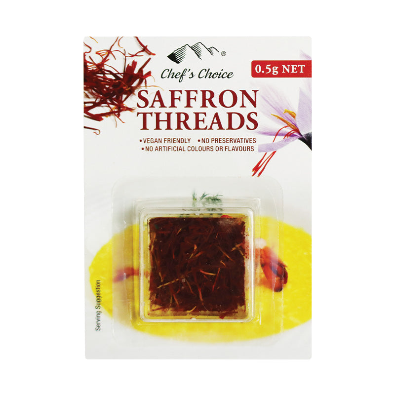 Chef's Choice Saffron Threads on Card 0.5g