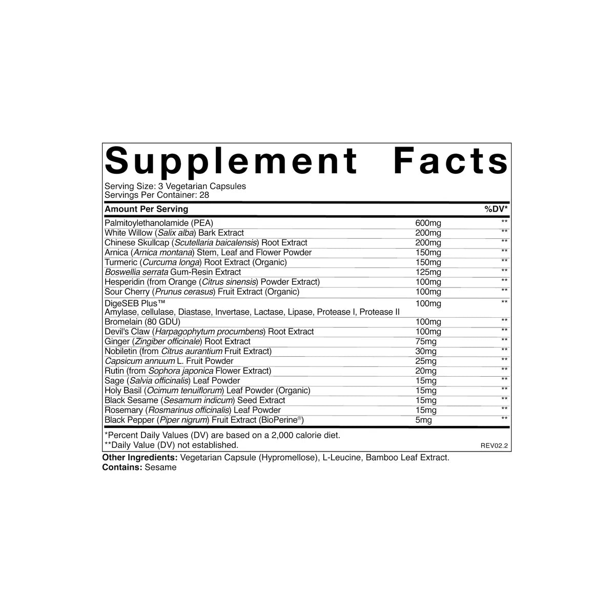 Cymbiotika Inflammatory Health 56c