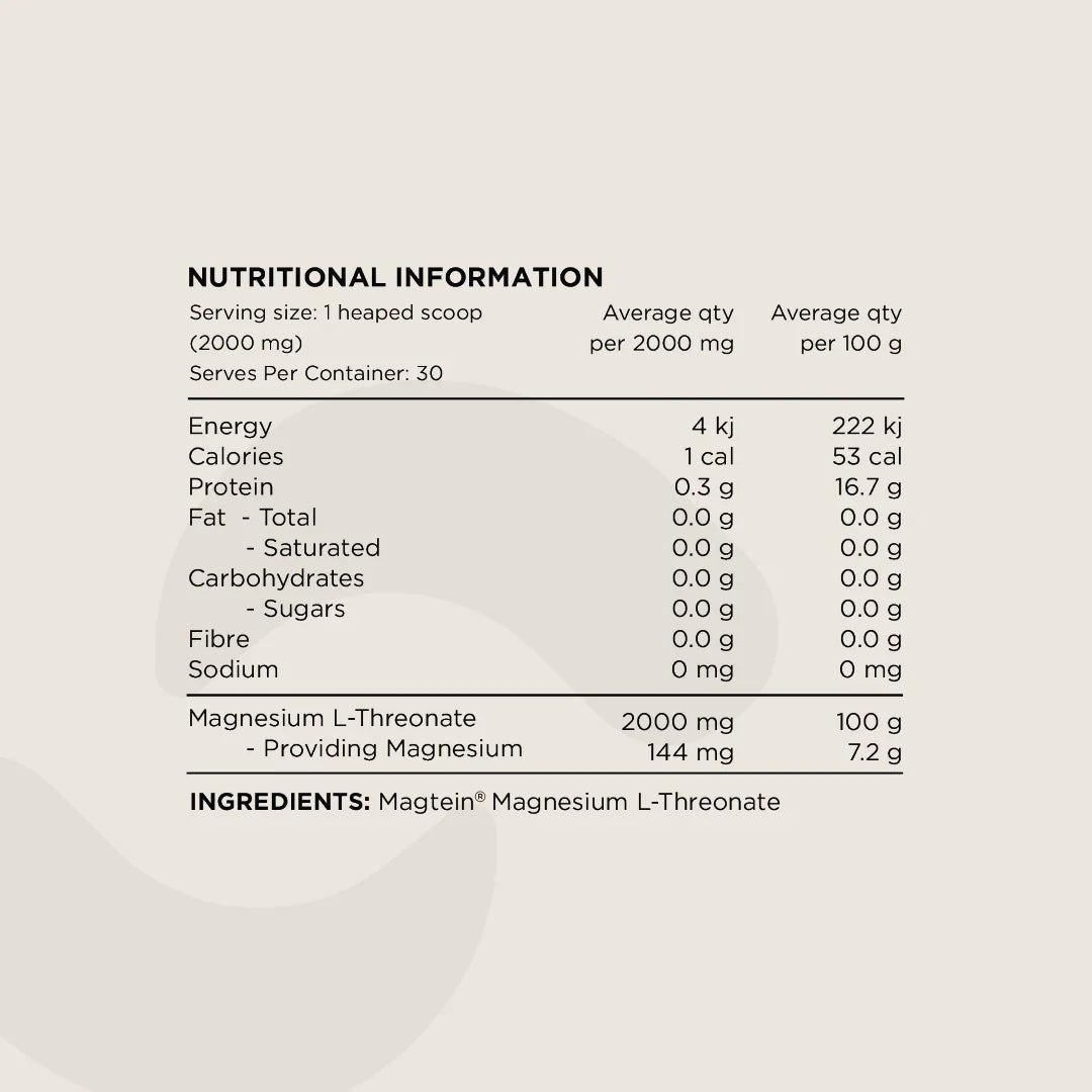 Switch Pure Mag L-threonate 60g