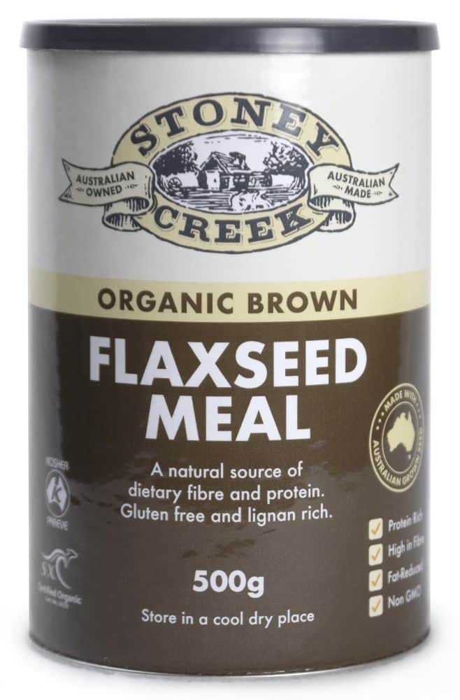 Stoney Creek FlaxseedOrganic Meal Brown 500g
