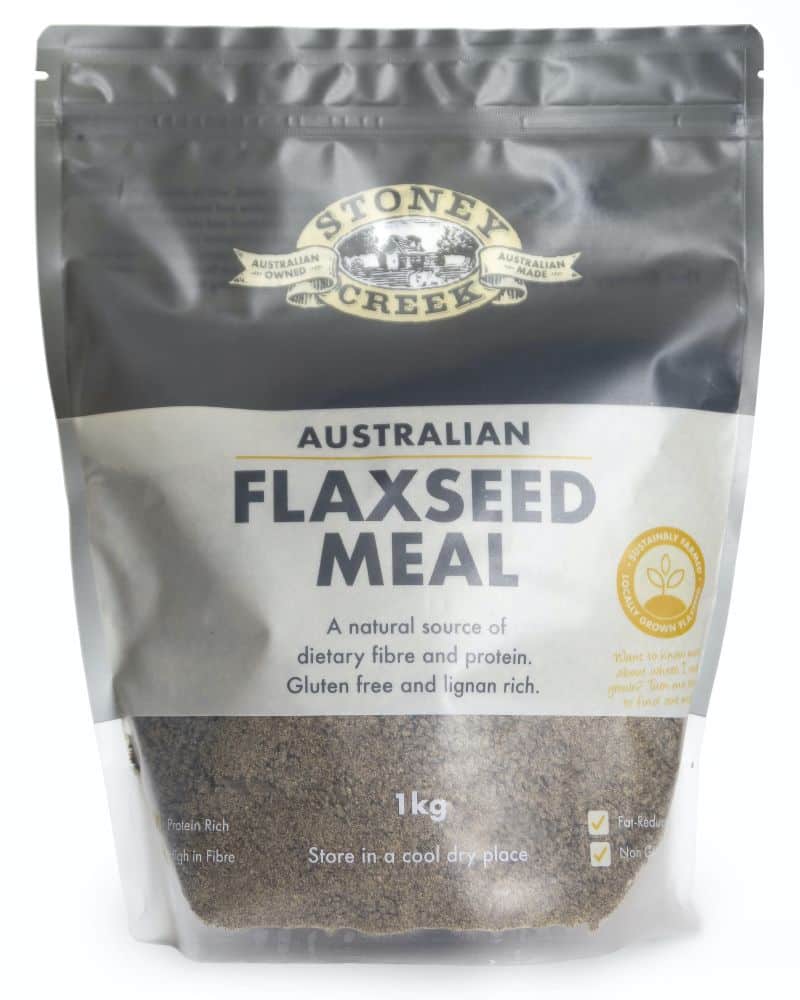 Stoney Creek Flaxseed Meal Australian Regenerative 1Kg
