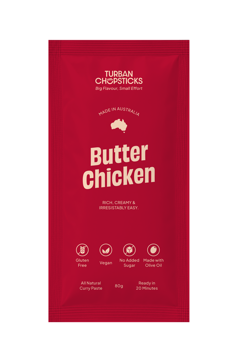 Turban Chopsticks Butter Chicken Curry Paste Sachet 80g