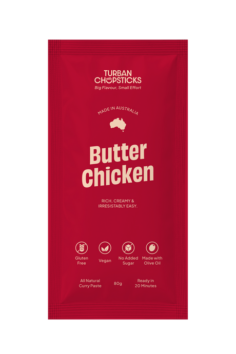 Turban Chopsticks Butter Chicken Curry Paste Sachet 80g