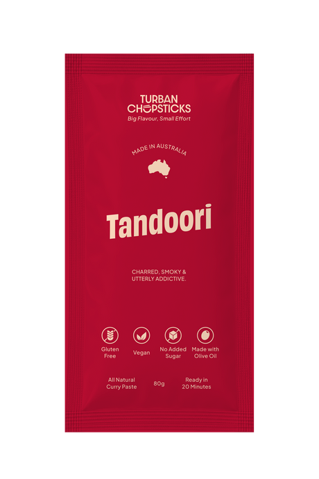 Turban Chopsticks Tandoori Curry Paste Sachet 80g