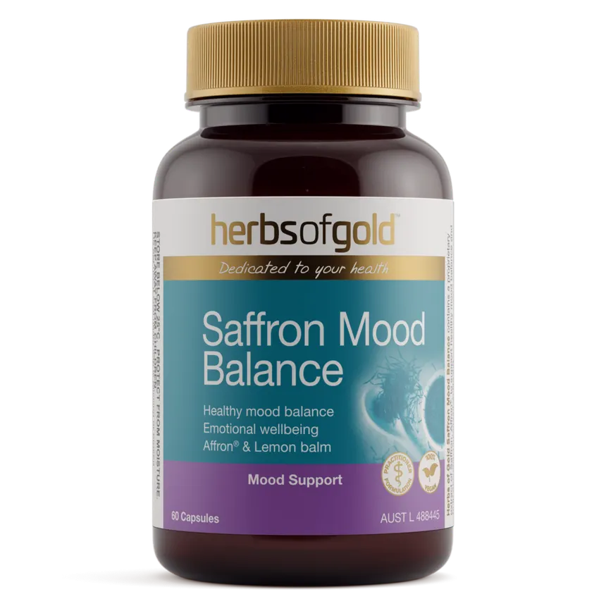 Herbs Of Gold Saffron Mood Balance 60c