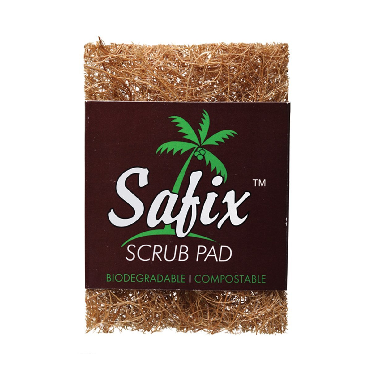 Safix Scrub Pad Small Biodegradable & Compostable 1