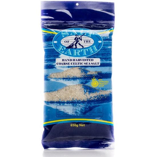 Salt of the Earth Celtic Salt Coarse 650g
