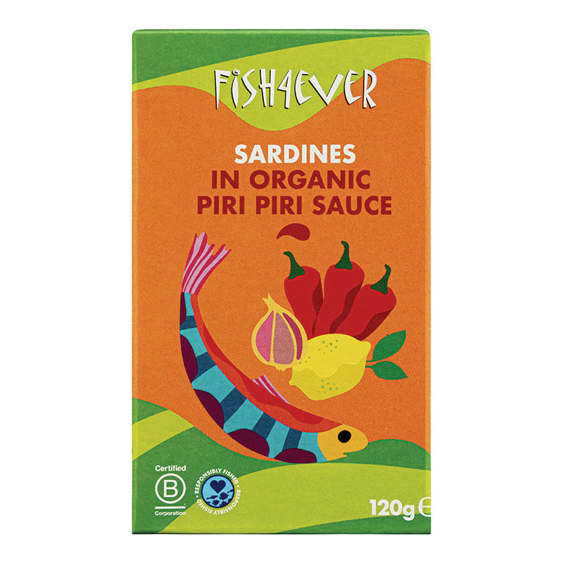 Fish4Ever Sardines in Piri Piri Sauce 120g