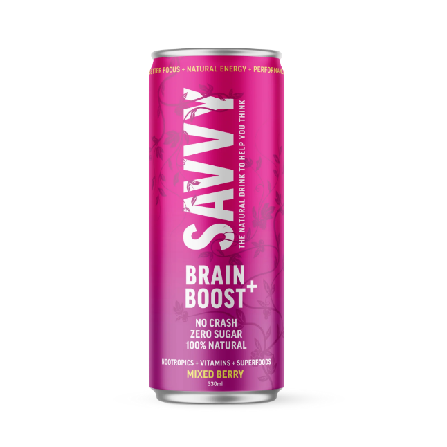 Savvy Brain Boost Berry 330ml