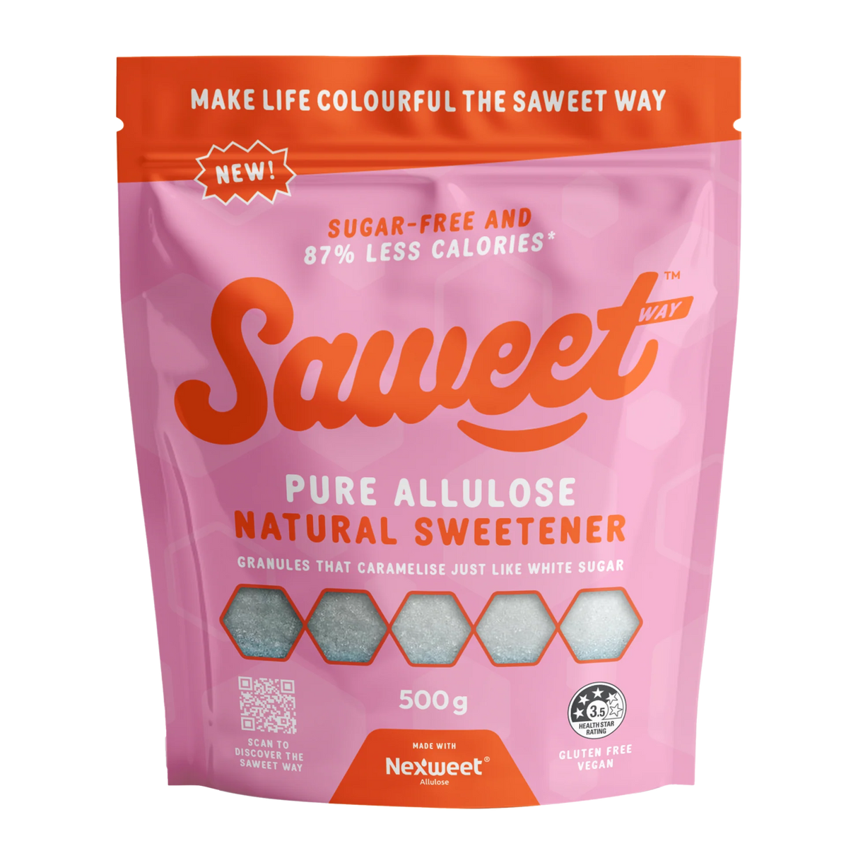 SaweetWay Allulose Sweetener 500g