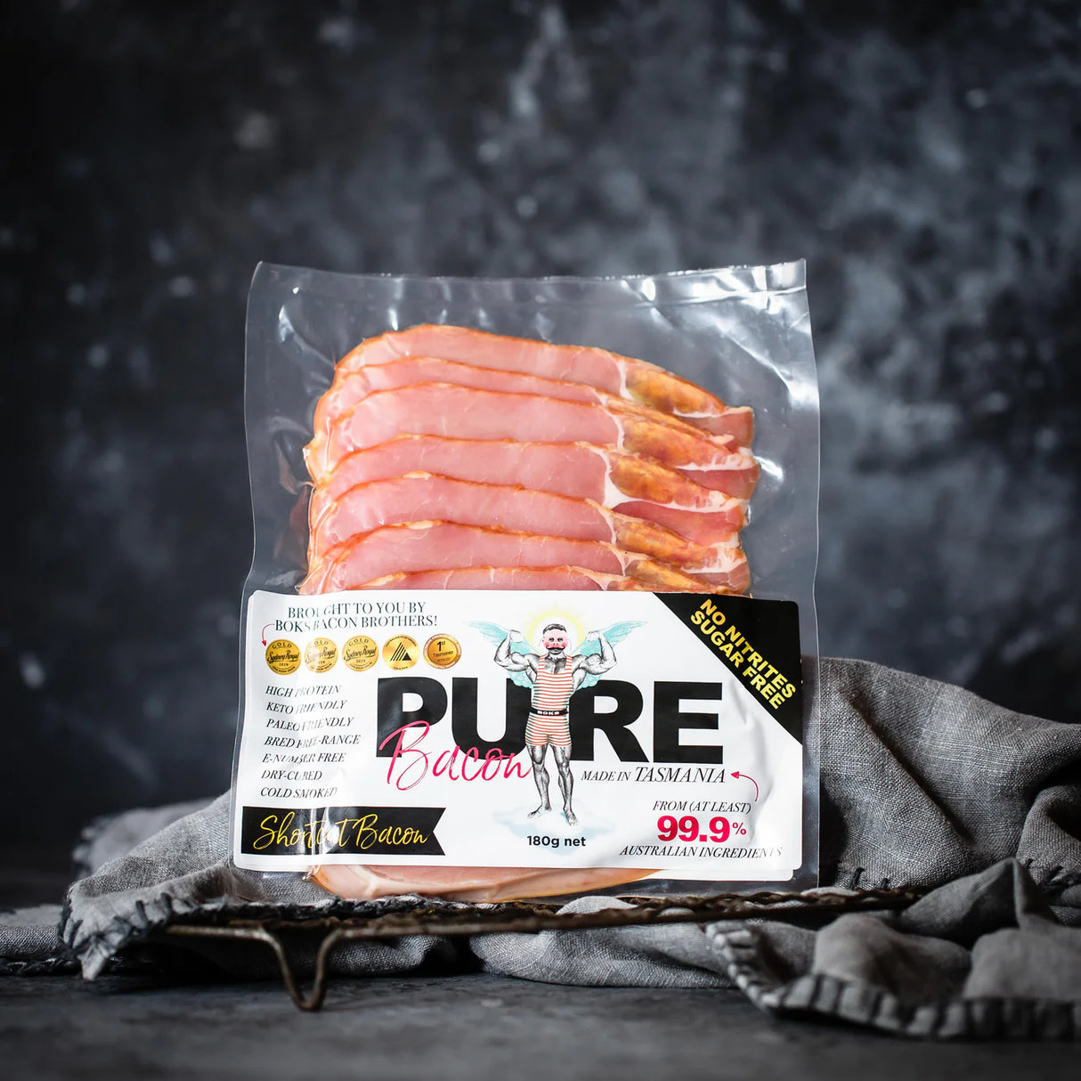 Pure Bacon Shortcut Bacon 180g