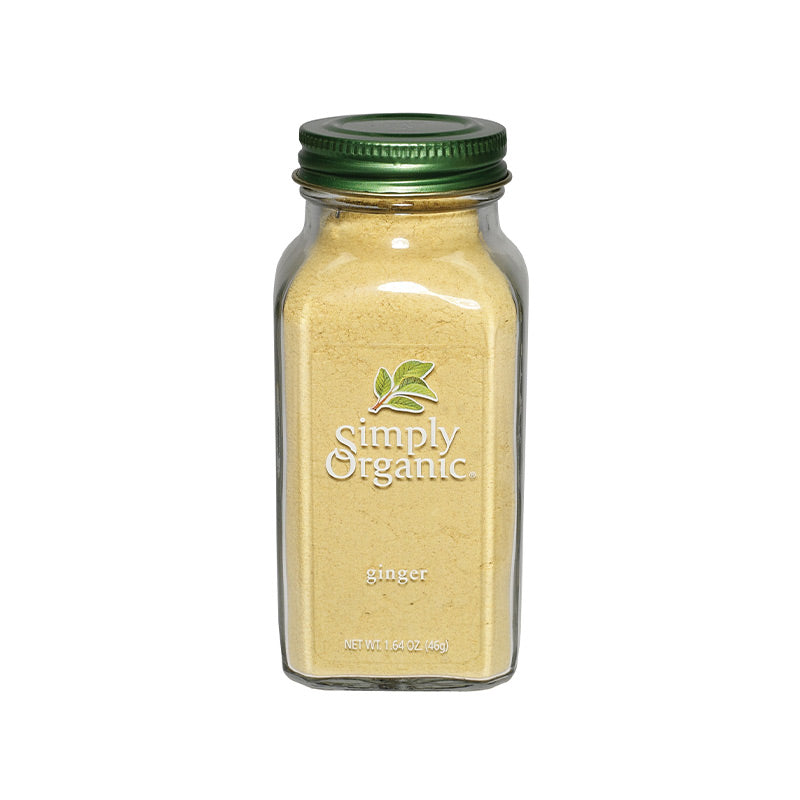 Simply Organic Ground Ginger Large Glass 46g