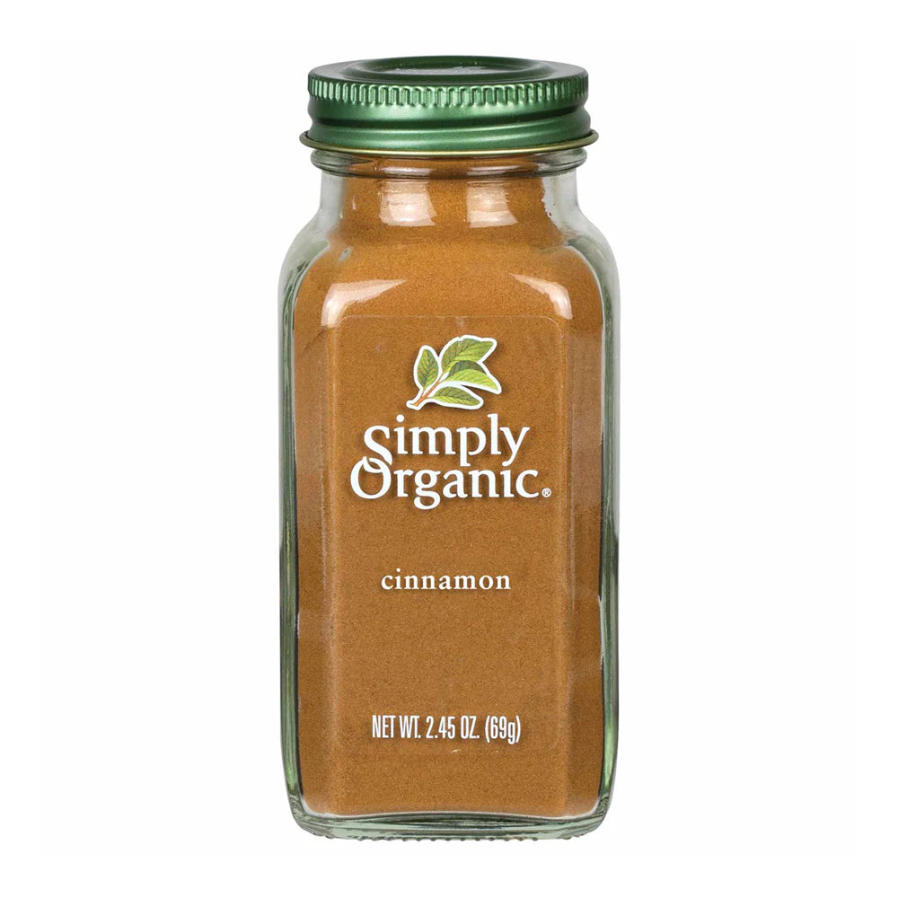 Simply Organic Cinnamon Large Glass 69g