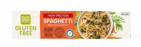 Olive Green Organics High Protein Red Lentil Spaghetti 250g