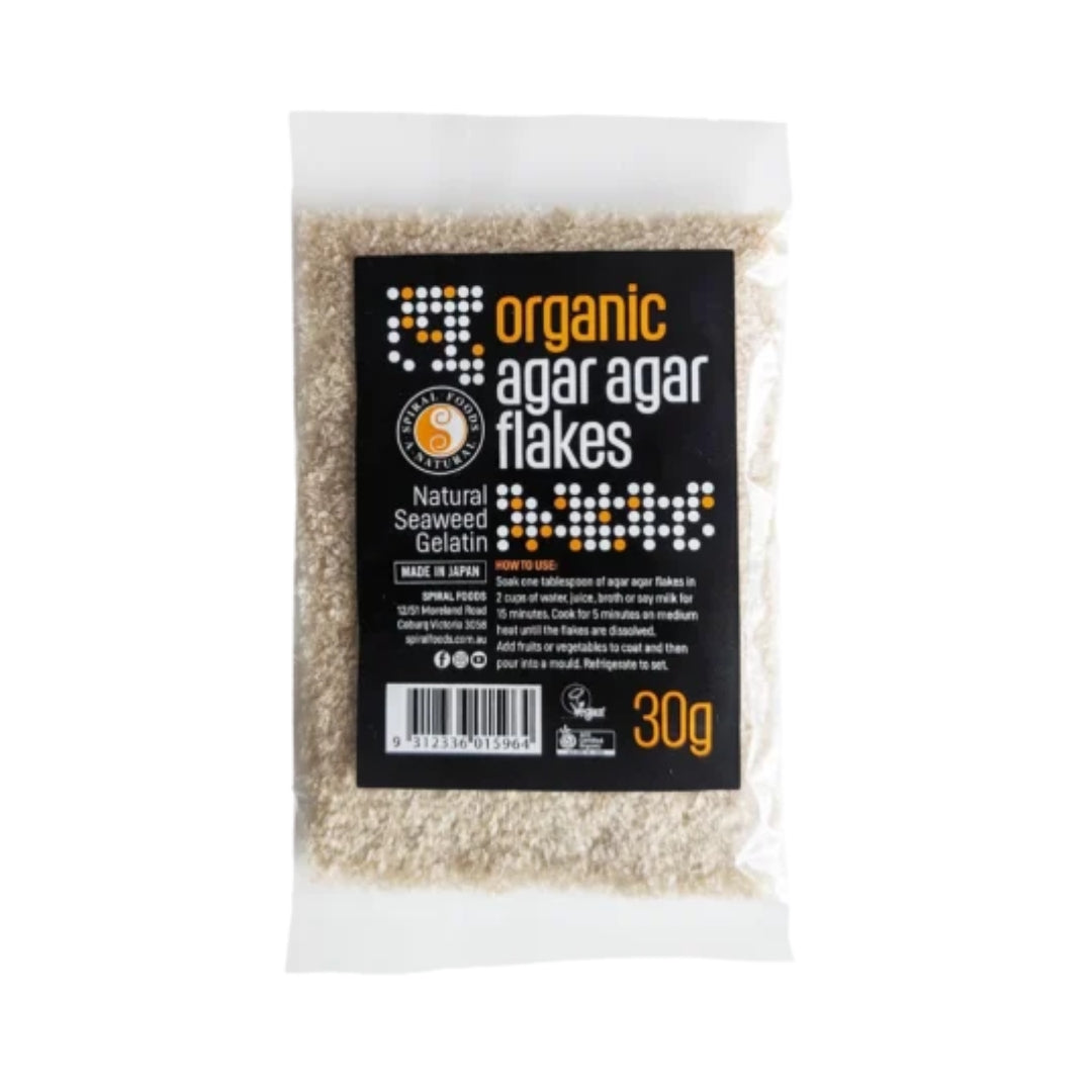 Spiral Foods Organic Agar Agar Flakes 30g
