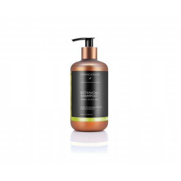 Springfields Shampoo for normal to oily hair, 350ml bottle