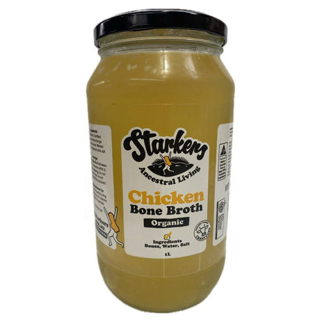 Starkers Ancestral Living Organic Chicken Bone Broth 1l