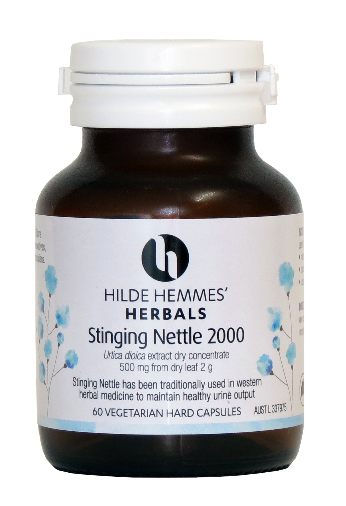 Hilde Hemmes Herbals Stinging Nettle 2000 60 Capsules