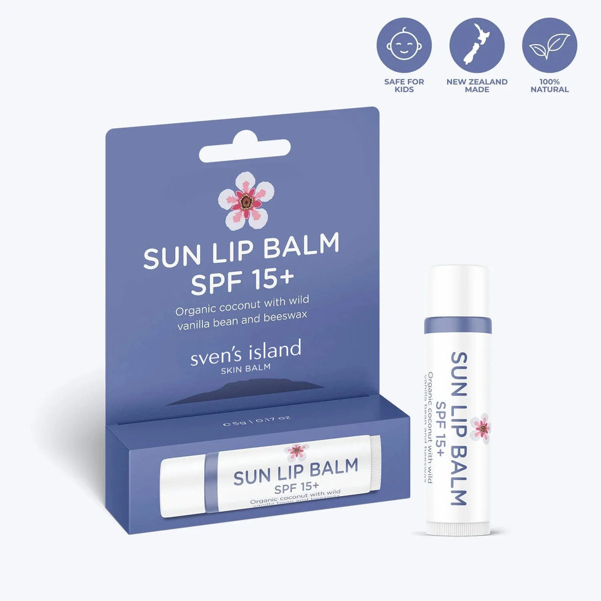 Sven's Island Sun Lip Balm - SPF 15+