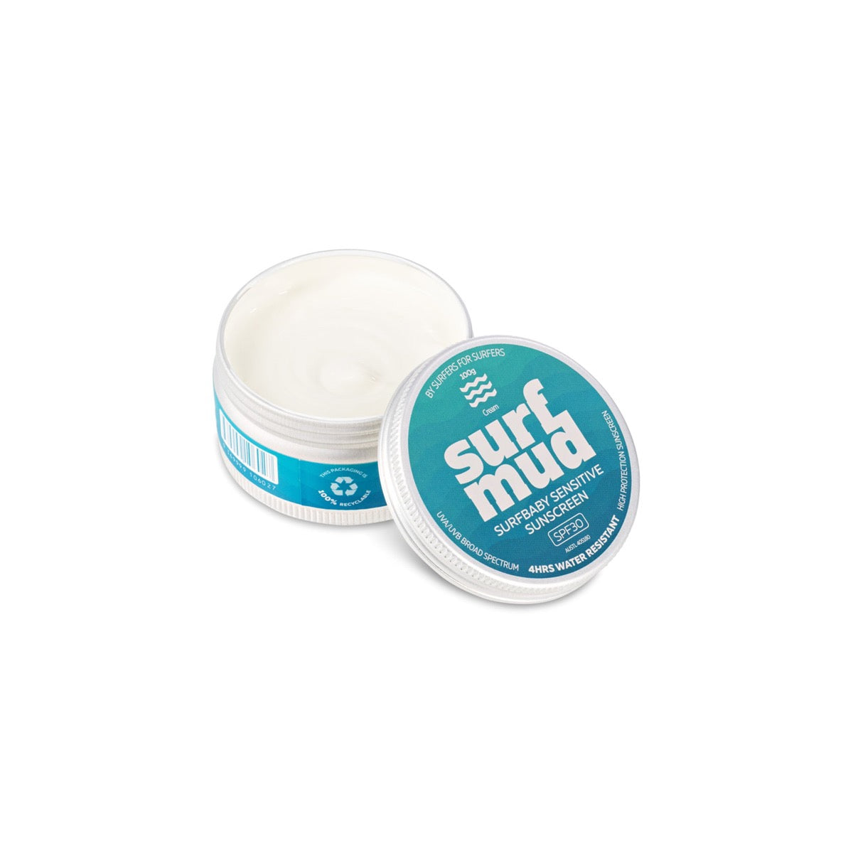 Surfmud Sensitive Sunscreen SPF30 100g